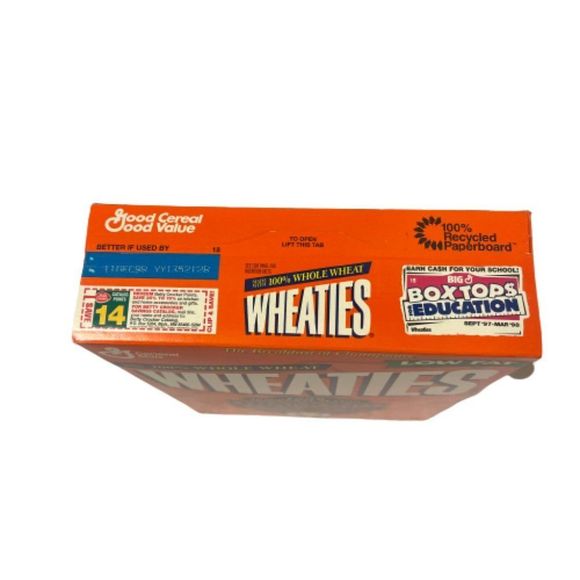 🆕1998 Wheaties Diamond Backs Inaugural Season Cereal Box - Picture 5 of 6